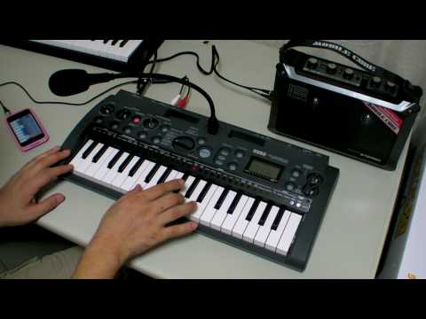 KORG microSAMPLER（コルグ マイクロサンプラー）簡単ガイド