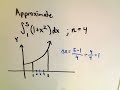 The Trapezoid Rule for Approximating Integrals
