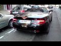 Aston Martin DB9 Volante Start Up and Leaves