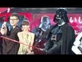 安田美沙子&ダーズ・ベイダーが登場!「glico×スター・ウォーズ」イベント2