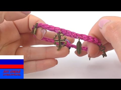 Вязание крючком браслетов все видео Вязание крючком браслетов все видео
