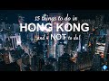 15 things to do (and 4 NOT to do) in Hong Kong - Travel Guide
