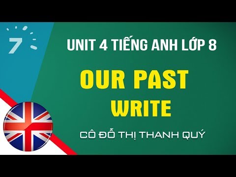 Unit 4: Write trang 42 SGK Tiếng Anh lớp 8 |HỌC247
