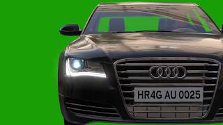 Real Audi A8 Chroma Shoot No-Copyright