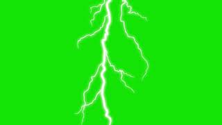 lightning green screen effect