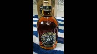 Chivas regal XV sexy gold scotch whisky