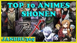 TOP 10 ANIMES SHONEN | ANIMES SHONEN RECOMENDADOS