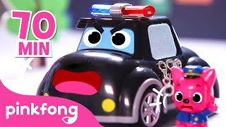 [Tv For Kids] 🚨🚓 Police Car To The Rescue! | + More Car Songs | Pinkfong Songs For Kids