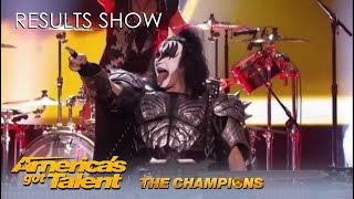 @AGT Finale Results Show EPIC Intro With KISS! Who Will Win?