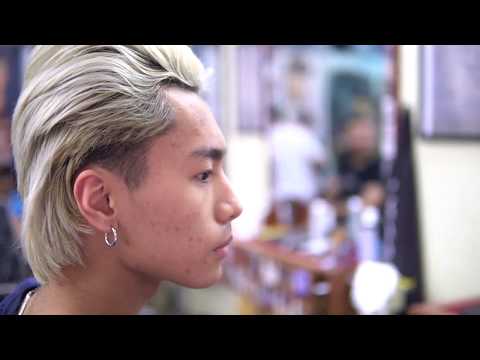 Mullet lột xác với kiểu tóc side part tại TƯỜNG BARBER