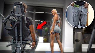 C🥒CUMBER 🥒 PRANK IN THE GYM! | *Gone Right*