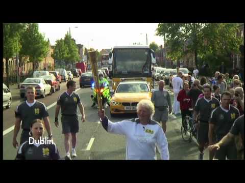 Beckham Olympic Torch on Beckham Opening Ceremony London 2012 Olympic Games Olympic Torch