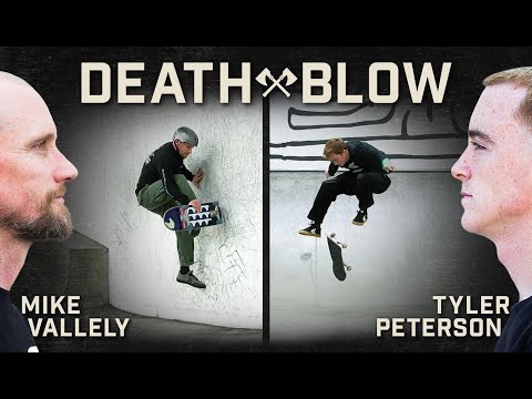 Mike Vallely’s 80's Tricks Vs. Tyler Peterson’s Post 80's Tricks | DEATH BLOW