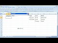Data Validation 4 - Create Multiple Dependent Drop Down Menus With Complex Names in Excel