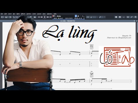 LẠ LÙNG (Vũ) - Guitar Solo Tab