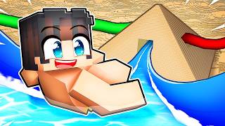 Piramitin İçine Gizli Su Parki Yaptım Minecraft