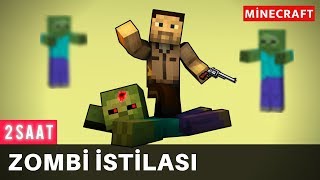 ZOMBİ İSTİLASI - Minecraft Filmi (2 Saat)