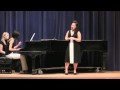 Jenny Ji-Sun Kim, Soprano "Una voce poco fa" from Il barbiere di Siviglia by Gioacchino Rossini