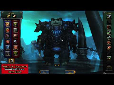 Pandaren Death Knights, What Could Be (WoW Mists of Pandaria Beta)