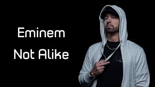 Watch Eminem Not Alike video