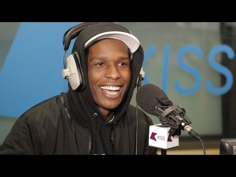 A$AP Rocky "Kiss Hip Hop Show" Freestyle!