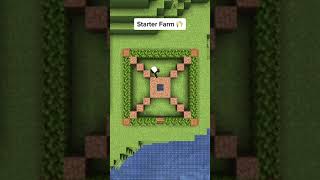 Starter Farm in Minecraft | Minecraft Kolay Tarla Yapımı