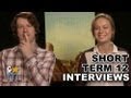 Brie Larson & John Gallagher Jr Talk SHORT TERM 12 Characters, Drama & More - Exclusive