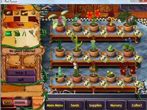 Video of game play for Plant Tycoon