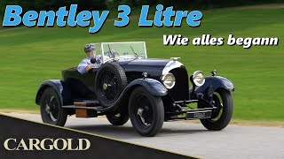 Bentley 3 Litre, 1924, Der Erste Serien Bentley, Geburtsstunde Einer Legendären Marke, Boattail