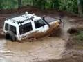 Toyota Landcruiser 70 series mud pit