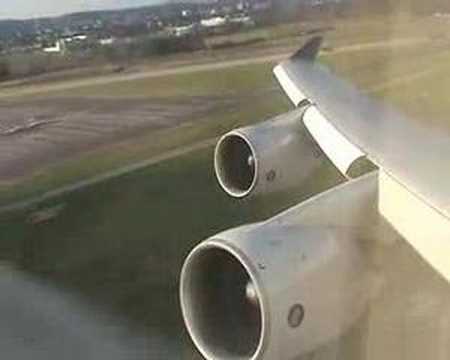 Singapore Airlines B747-400 Takeoff Zürich (LSZH)