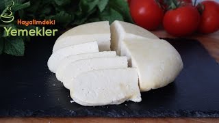 Sirke ile Peynir Yapımı - Maya Olmadan Peynir Yapımı - Sirkeli Peynir Tarifi