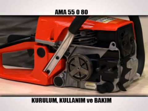 AMA 55080 MOTORLU TESTERE KURULUM