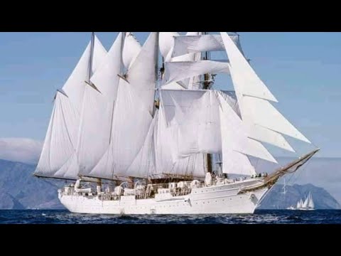 SPANISH NAVY TRAINING SHIP JUAN SEBASTIAN ELCANOHA ARRIVED AT GUIUAN EASTERN SAMAR March 16,2021