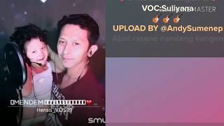 Via Vallen - Mendem Kangen (video karaoke duet bareng lirik no vocal) smule cover Herisis