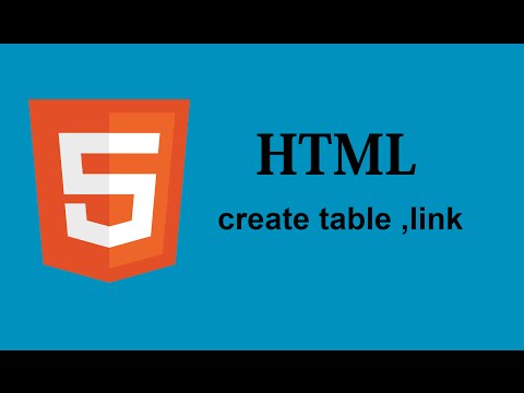 chapter1 สร้างตารางและการเชื่อมหน้า (HTML)