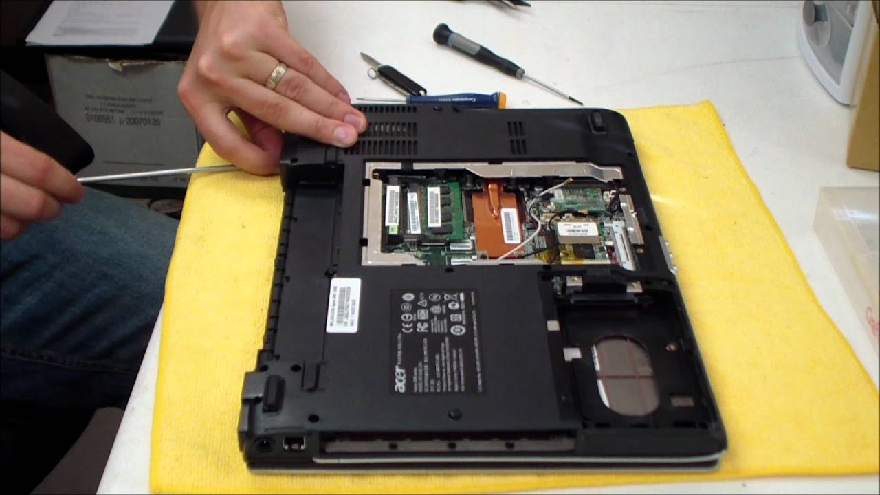 Acer Aspire 3680/ZR1 DC Power Jack Repair - YouTube