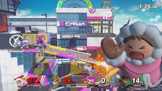 Super Smash Bros. Ultimate Gameplay - Inkling, BotW Link, Snake, & ice Climbers (DIRECT FEED) Super Smash Bros. Ultimate Gameplay - Inkling, BotW Link, Snake, & ice Climbers (DIRECT FEED)