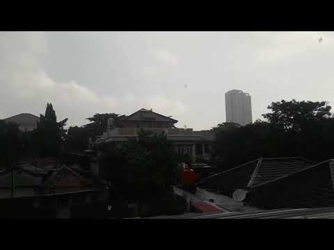 Alhamdulillah sejuk nya hujan di Sore hari