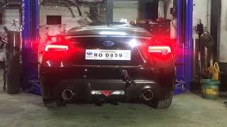 2018 Subaru BRZ full exhaust intake and speed booster