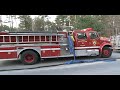Bellingham MA video: fully involved house in Bellingham, Massachusetts