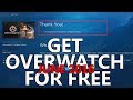 Overwatch for FREE NO DOWNLOADS 2000% WORKS!!!