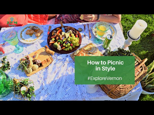Watch How to Picnic in Style in Vernon on YouTube.