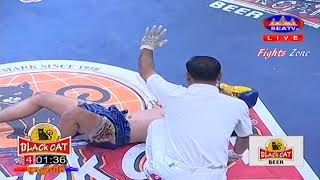 Kun Khmer, Chhun Panha Vs Thai, Phatphakorn, SEATV boxing, 12 Feb 2017, Black Cat arena