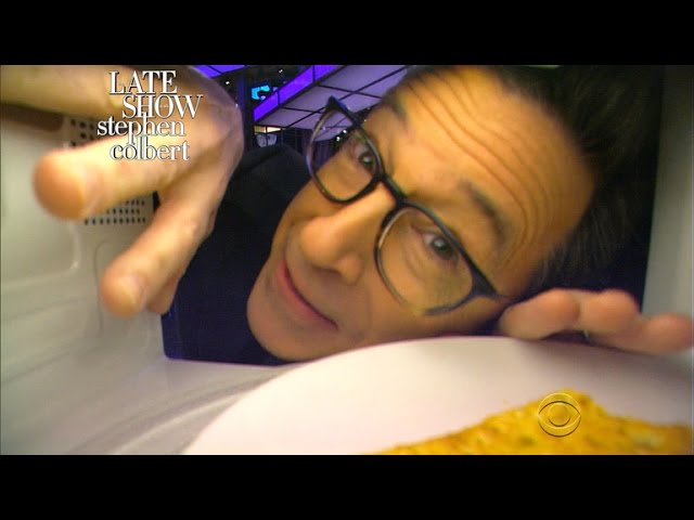 Stephen Colbert Tells Obama He Misses Him Via Microwave - Video