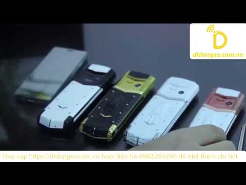 Điện Thoại Vertu Signature siêu sang giá siêu rẻ tại Hà Nội