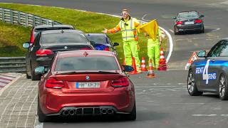 Most Dangerous Moments At The Nürburgring! Angry Drivers, Bizarre Situations & Stupid Action!