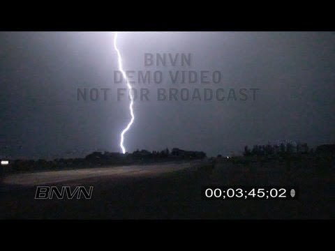 6/24/2009 Vivid Lightning over western Minnesota
