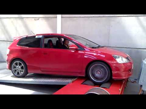 Dyno Power Run Sportchipie Dublin Honda Civic Type R EP3 2005