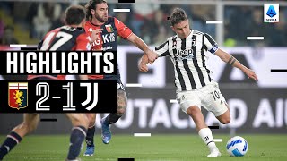Genoa 2-1 Juventus | Dybala strike not enough at the Marassi | Serie A Highlight